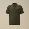 Polo en jersey plaqué 20/1