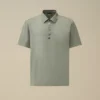 Polo à manches courtes avec logo en jersey Gasato 70/2 mercerisé
