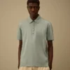 Polo à manches courtes avec logo en jersey Gasato 70/2 mercerisé