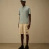Polo à manches courtes avec logo en jersey Gasato 70/2 mercerisé