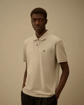 Polo à manches courtes en piqué stretch