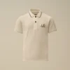 Polo à manches courtes en piqué stretch U16 avec logo