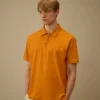 Polo à manches courtes et demi-zip en jersey 1020