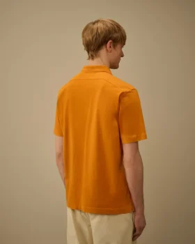 Polo à manches courtes et demi-zip en jersey 1020