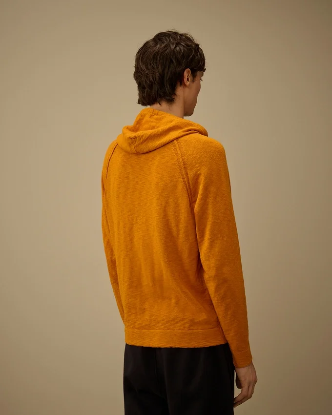 Pull à capuche Lens en coton/nylon