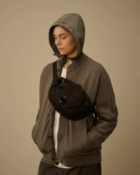 Pull à capuche réversible en mélange de coton