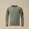 Pull à col rond U16 en coton avec motif « Lens »