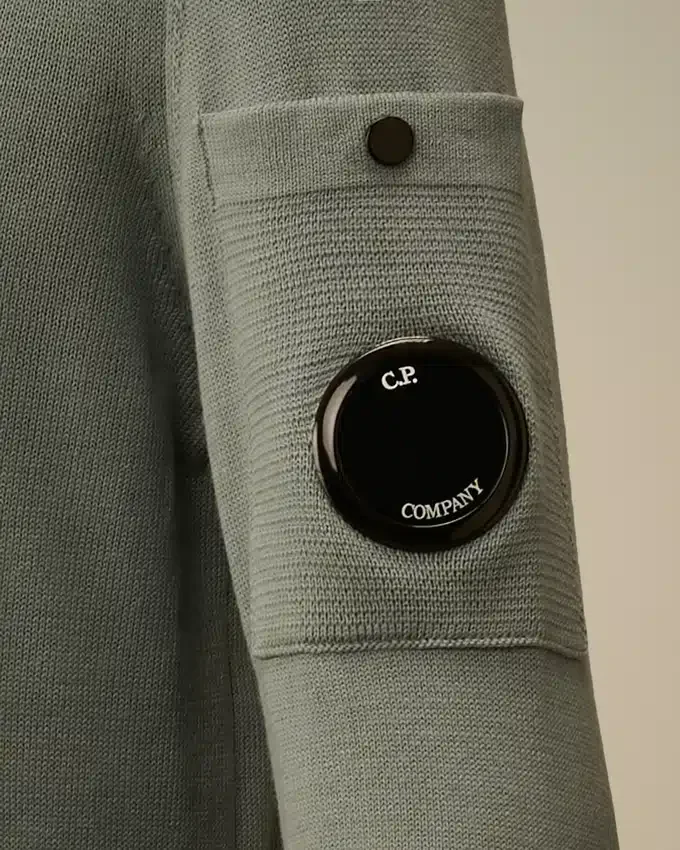 Pull à col rond U16 en coton avec motif « Lens »