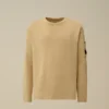 Pull en coton Sea Island avec motif « Lens »