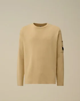Pull en coton Sea Island avec motif « Lens »