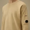 Pull en coton Sea Island avec motif « Lens »