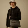 Sac à bandoulière à motif chevrons