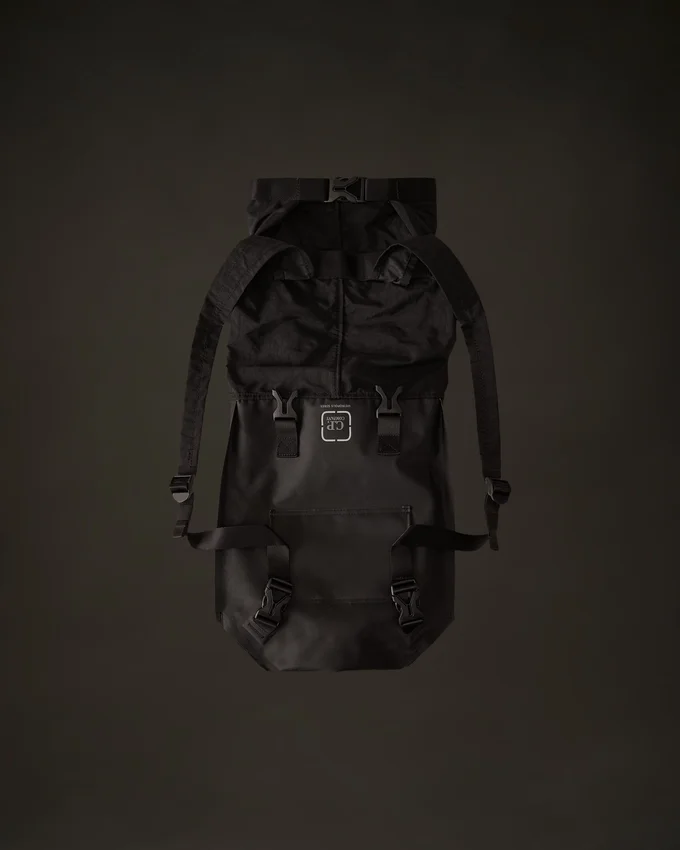 Sac à dos transformable de la Metropolis Series avec empiècements en caoutchouc