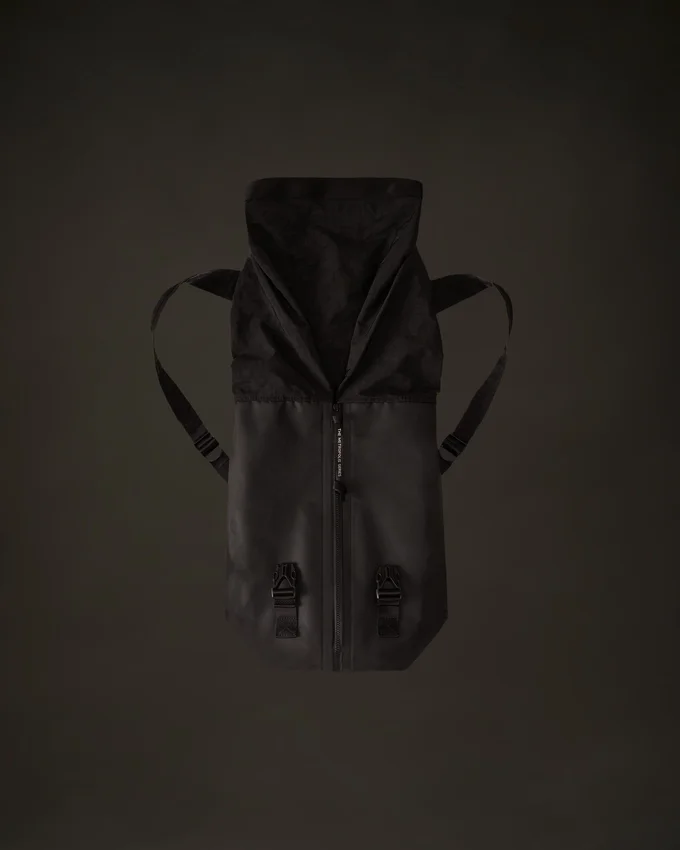 Sac à dos transformable de la Metropolis Series avec empiècements en caoutchouc