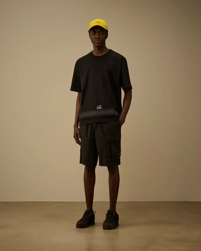 Short cargo ample en 50 Fili Stretch