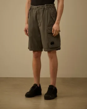 Short cargo ample en coton ripstop avec poche à Lens