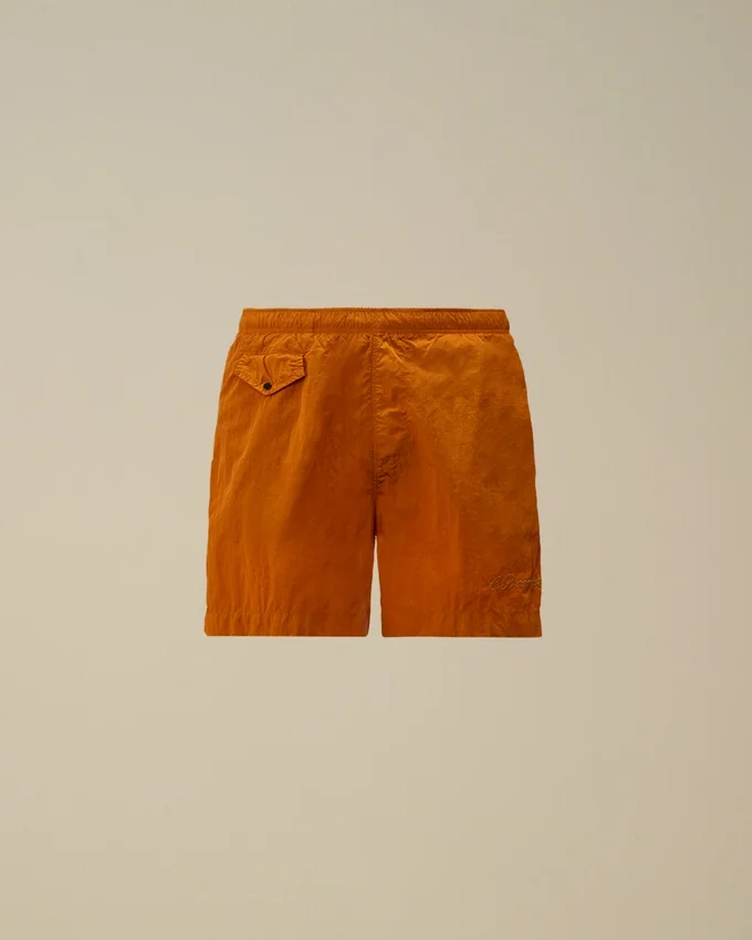 Short de bain avec logo Eco-Chrome-R brodé