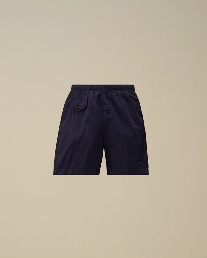 Short de bain avec logo Eco-Chrome-R brodé