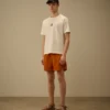 Short de bain avec logo Eco-Chrome-R brodé