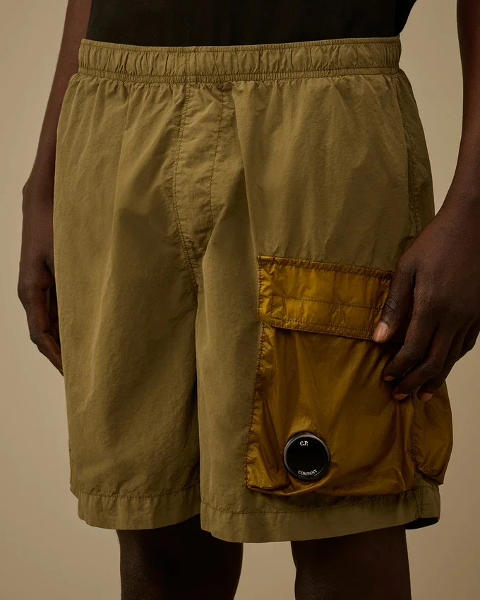 Short de bain cargo Flatt Nylon à lentilles mixtes