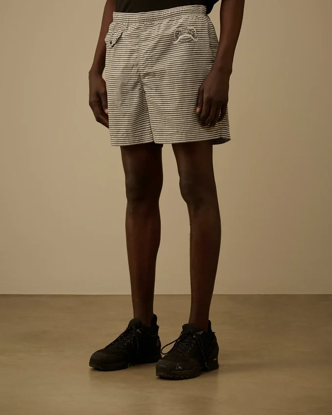 Short de bain en Flatt Nylon imprimé