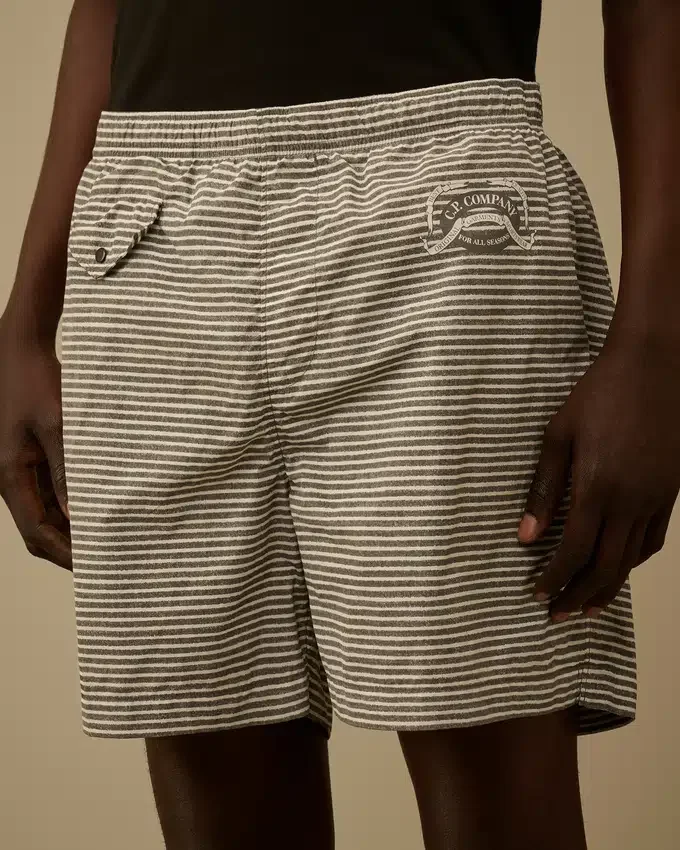 Short de bain en Flatt Nylon imprimé