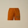 Short de bain à motif brodé Eco-Chrome-R
