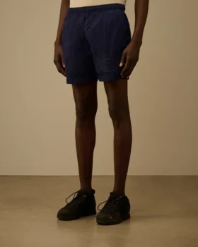 Short de bain à motif brodé Eco-Chrome-R