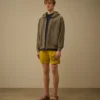 Short de bain à motif brodé Eco-Chrome-R