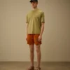 Short de bain à motif brodé Eco-Chrome-R