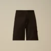Short de sport cargo en polaire à motif diagonal en relief