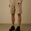 Short de survêtement en molleton Malfilè avec motif « Lens »