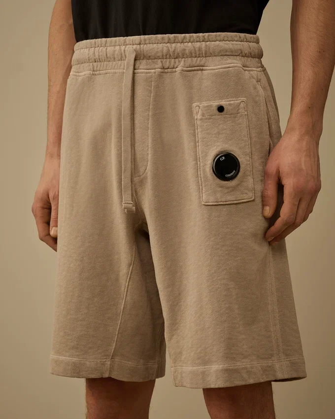 Short de survêtement en molleton Malfilè avec motif « Lens »