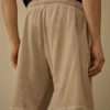 Short de survêtement en molleton Malfilè avec motif « Lens »