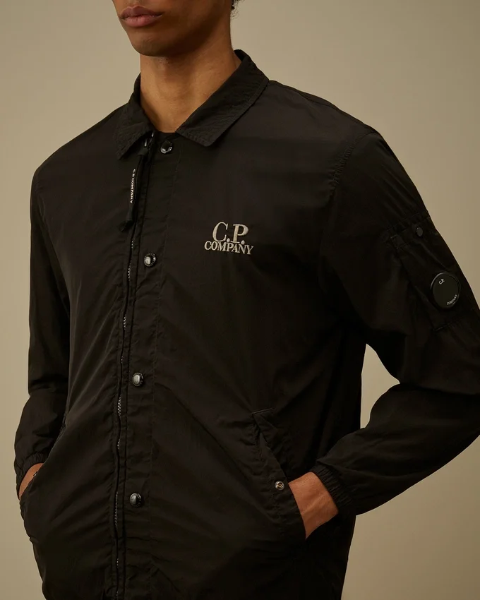Surchemise zippée avec motif Chrome-R