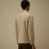 Surchemise zippée en gabardine biologique avec Lens