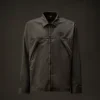 Surchemise zippée en gabardine de la Metropolis Series