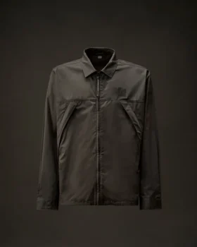 Surchemise zippée en gabardine de la Metropolis Series