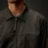 Surchemise zippée en gabardine de la Metropolis Series