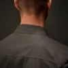 Surchemise zippée en gabardine de la Metropolis Series