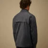 Surchemise zippée « Lens » en 50 Fili Wax