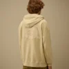Sweat à capuche ample en polaire Diagonal avec fermeture à glissière