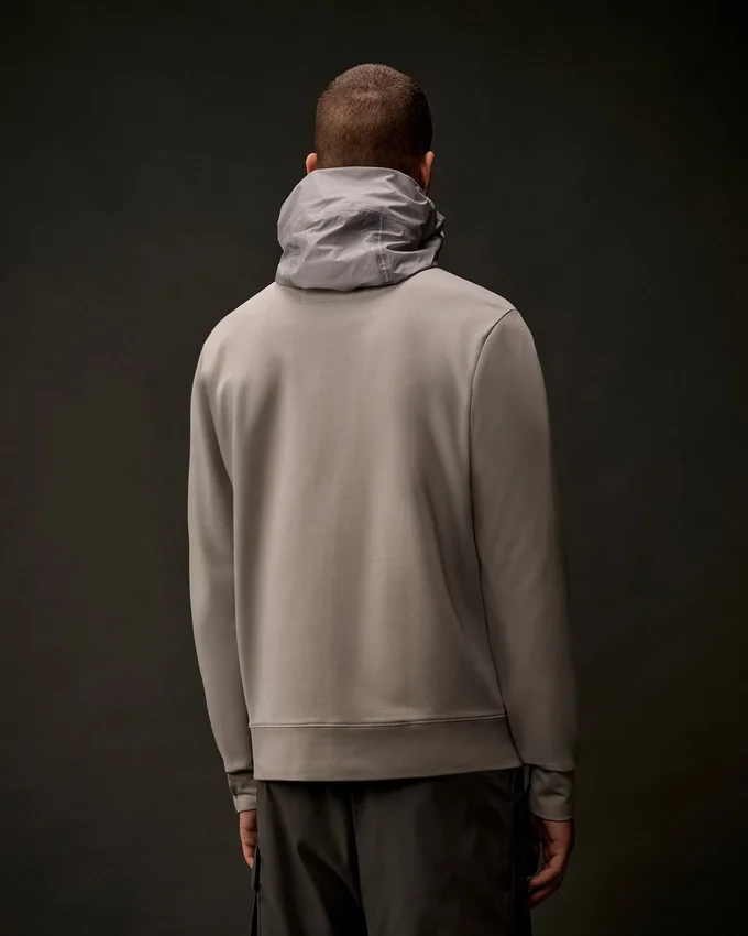Sweat à capuche en polaire stretch de la Metropolis Series