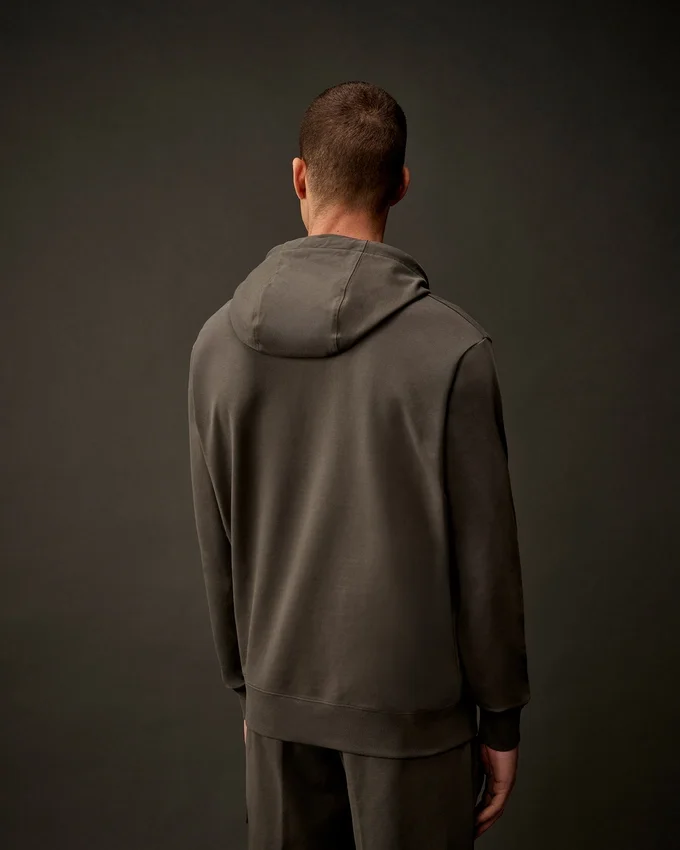 Sweat à capuche en polaire stretch de la Metropolis Series