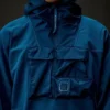 Sweat à capuche mi-zippé en polaire stretch de la Metropolis Series