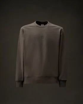 Sweat-shirt à col rond en polaire stretch de la Metropolis Series