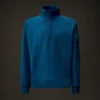Sweat-shirt à demi-zip en polaire stretch de la Metropolis Series