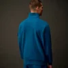 Sweat-shirt à demi-zip en polaire stretch de la Metropolis Series