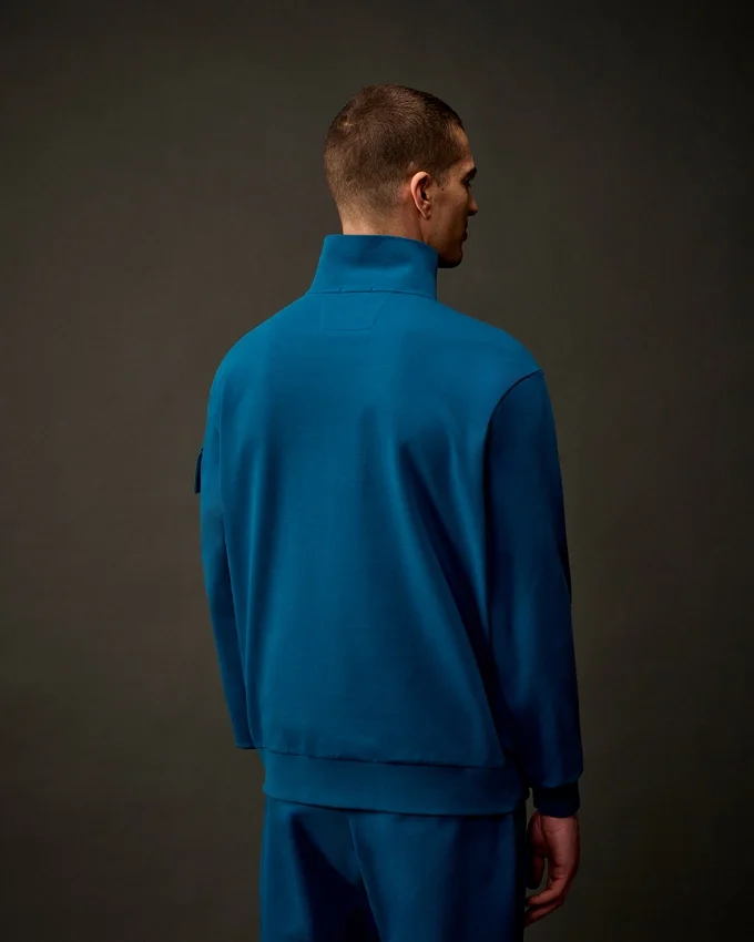 Sweat-shirt à demi-zip en polaire stretch de la Metropolis Series