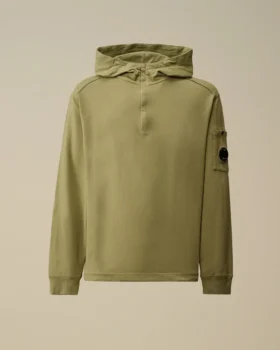 Sweat-shirt léger en polaire à demi-zip Lens